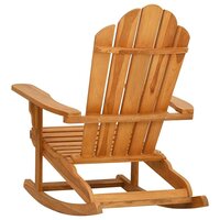 Schommelstoel Adirondack massief teakhout 6