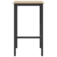 Bartafel 52 x 52 x 110 cm Bewerkt hout Sonoma Eiken Rechthoekig 3