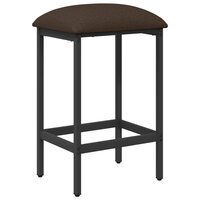 Barkruk Taupe 40 x 32 x 74 cm Bewerkt hout 2