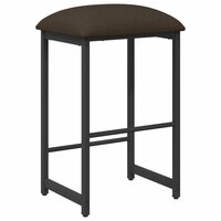 Barkruk Taupe 40 x 32 x 74 cm Bewerkt hout 2