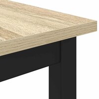 Eettafels 60 x 60 x 75 cm METAAL Vierkant 7