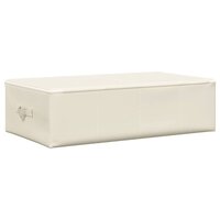 Opbergbox 70x40x18 cm stof cr&amp;egrave;mekleurig 6