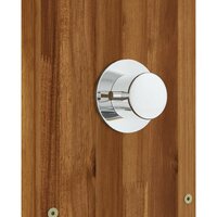 Buitendouche 219 cm Massief acaciahout en roestvrij staal 6