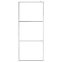 Inloopdouchewand halfmat 115x195 cm ESG-glas 3
