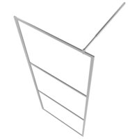 Inloopdouchewand halfmat 115x195 cm ESG-glas 4