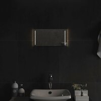 LED Badkamerspiegel Doorzichtig 40 x 20 cm gehard glas 3