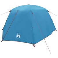 Backpacking Tent 2-persoons Blauw 185T Polyester met PU Coating 3