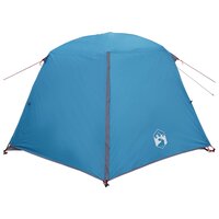 Backpacking Tent 2-persoons Blauw 185T Polyester met PU Coating 6