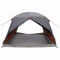 Backpacking Tent 2-persoons Grijs en Oranje 5