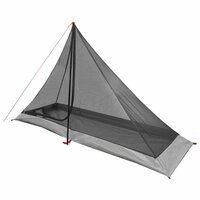 Backpacking Tent 222 x 85 x 125 cm Grijs en Oranje 4