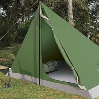 Backpacking Tent 4-persoons Groen 185T Polyester met PU Coating 3