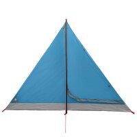 Backpacking Tent 4-persoons Blauw 185T Polyester met PU Coating 6
