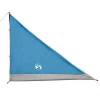 Backpacking Tent 4-persoons Blauw 185T Polyester met PU Coating 7