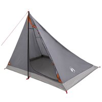 Backpacking Tent 4-persoons Grijs en Oranje 2