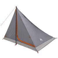 Backpacking Tent 4-persoons Grijs en Oranje 4