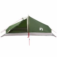Backpacking Tent 4-persoons Groen 185T Polyester met PU Coating 4