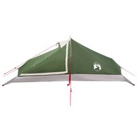 Backpacking Tent 4-persoons Groen 185T Polyester met PU Coating 5