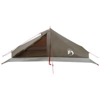 Backpacking Tent 4-persoons Bruin en Grijs 4