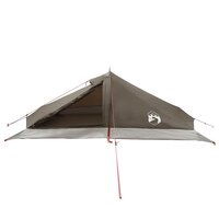 Backpacking Tent 2-persoons Bruin en Grijs 4