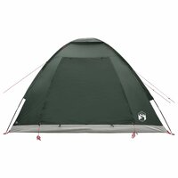 Kamperen tent 4-persoons Legergroen Polyester en staal 5