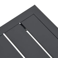 Tuintafel 34x34x38 cm staal antracietkleurig 6