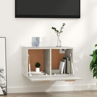 Wandkast 60x36,5x35 cm bewerkt hout betongrijs 3