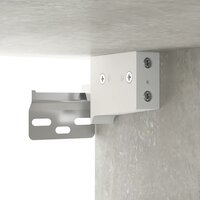 Wandkast 60x36,5x35 cm bewerkt hout betongrijs 8