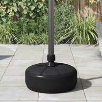Parasolvoet gevuld met zand/water 15 L zwart  3