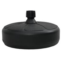 Parasolvoet gevuld met zand/water 15 L zwart  6