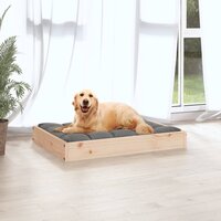 Hondenmand 71,5x54x9 cm massief grenenhout 3
