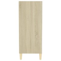 Dressoir 57x35x90 cm bewerkt hout sonoma eikenkleurig 5