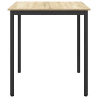 Eettafels 70 x 70 x 75 cm METAAL Vierkant 6