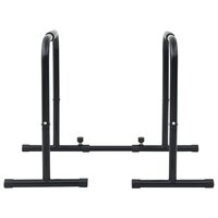Dip Bar Zwart 116 x 66 x 74,5 cm Gepoedercoat staal 3