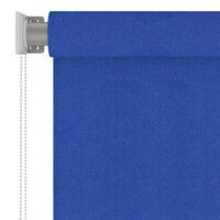 Rolgordijn voor buiten 105(B)x140(H) cm HDPE blauw 3