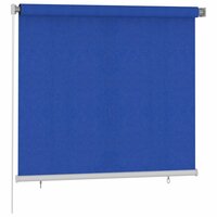 Rolgordijn voor buiten 165(B)x140(H) cm HDPE blauw 2