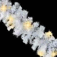 Kerstslinger met LED-lampjes 10 m wit 6