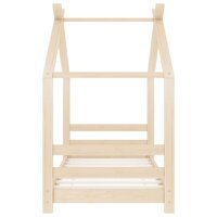 Kinderbedframe massief grenenhout 70x140 cm 3
