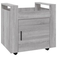 Bureaukastje 60x45x60 cm bewerkt hout grijs sonoma eikenkleurig 2