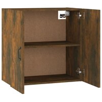Wandkast 60x31x60 cm bewerkt hout gerookt eikenkleurig 5
