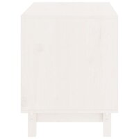 Hondenhok 60x45x57 cm massief grenenhout wit 5