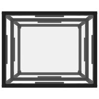 Wandtafel 50x40x40 cm gehard glas transparant 3