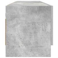 Kledingkast 70x32,5x35 cm bewerkt hout betongrijs 5
