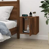 Tv-wandmeubel 40x34,5x40 cm bruin eikenkleur 3