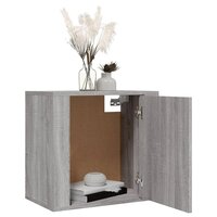 Nachtkastje wandgemonteerd 50x30x47 cm grijs sonoma eikenkleur 4