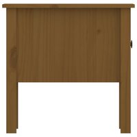 Bijzettafel 50x50x49 cm massief grenenhout honingbruin 8
