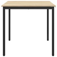 Eettafels 80 x 80 x 75 cm METAAL Vierkant 5