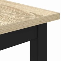 Eettafels 80 x 80 x 75 cm METAAL Vierkant 7