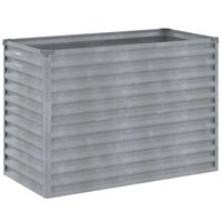 Verhoogde tuinbak 100x50x69 cm cortenstaal 3
