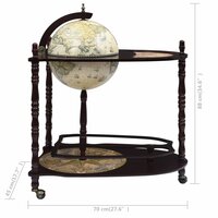 Globebar vrijstaand eucalyptushout groen 8