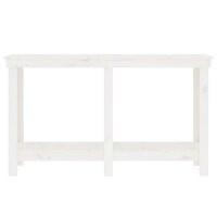 Werkbank 140x50x80 cm massief grenenhout wit 4